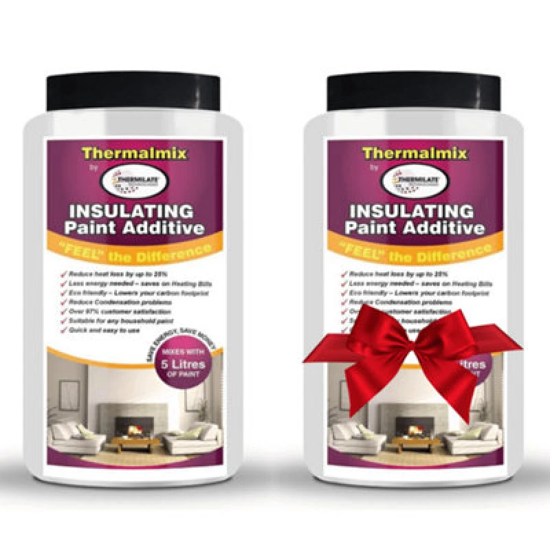 Image of Thermilate Technologies Thermalmix Insulating Paint Additive - 2Pk