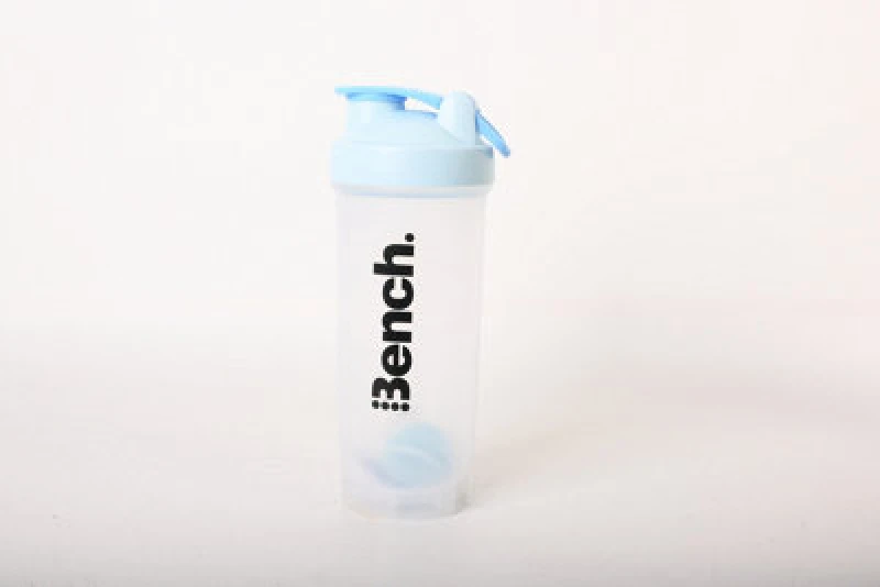 Image of Bench Bench 700ml Protein Shaker Bottle Blue Blue One Size Unisex 5055201348333