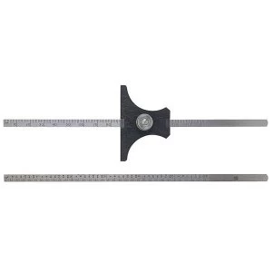 Image of Moore & Wright Reversible Base Depth Gauges Metric 0-150mm