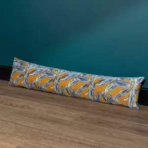 Image of Wylder Tropics Ebon Wilds Nkiru Polyester Filled Draught Excluder Saffron