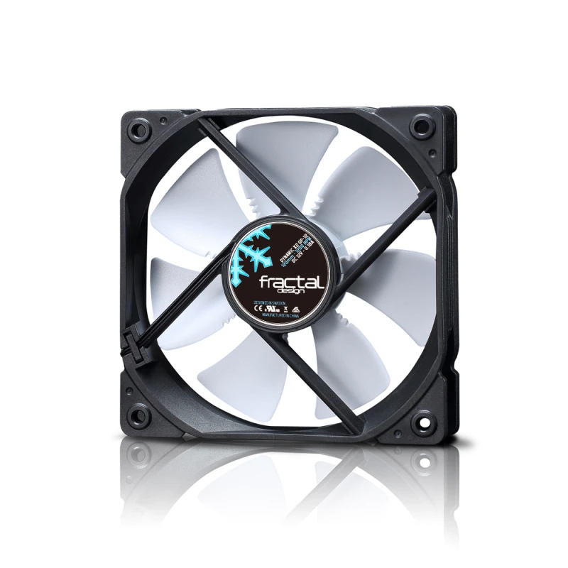 Image of Fractal Design Dynamic X2 GP-12 PWM Computer case Fan 12cm Black. Whi