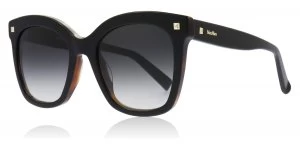 Image of Max Mara MM DOTS II Sunglasses Black / Havana WR7 52mm