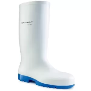 Image of Unisex Acifort A181331 Classic Safety Wellington Boots (4 uk) (White) - White - Dunlop