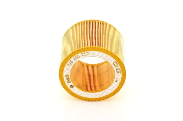 Image of Bosch Air filter MERCEDES-BENZ,SETRA F 026 400 253 1092200281,1613900100,017066001 Engine air filter,Engine filter 22173538,88171913,88210620,89259326