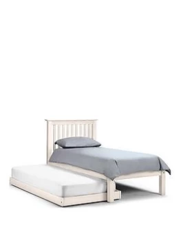 Image of Julian Bowen Barcelona Hideaway Bed With Pull Out Guest Bed - White