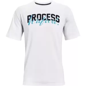 Image of Under Armour Armour Talker T Shirt Mens - White
