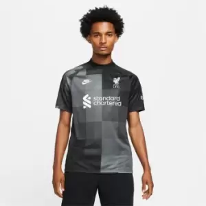 Image of Nike Liverpool Home Goalkeeper Shirt 2021 2022 - Black