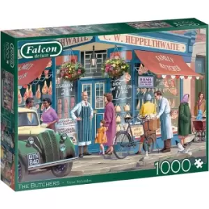Image of Jumbo Falcon De Luxe The Butchers 1000 Piece Jigsaw Puzzle