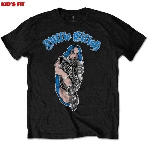 Image of Billie Eilish - Bling Kids 7 - 8 Years T-Shirt - Black