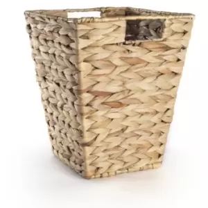 Image of Natural Banana Leaf Waste Paper Basket M&W - Brown