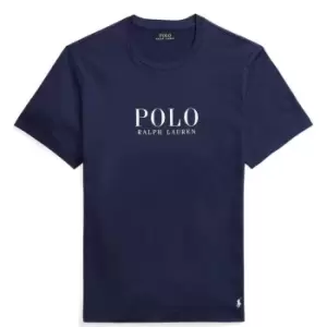 Image of Polo Ralph Lauren Box Logo T Shirt - Blue
