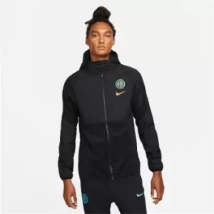 Image of Nike Inter Milan Winter Jacket Mens - Black