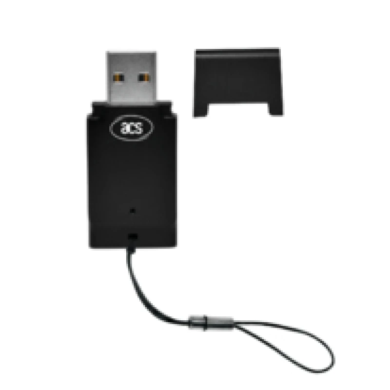 Image of ACS ACR39T-A1 smart card reader Indoor/outdoor USB USB 2.0 Black
