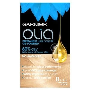 Image of Garnier Olia B+++ Maximum Bleach Permanent Hair Dye Blonde