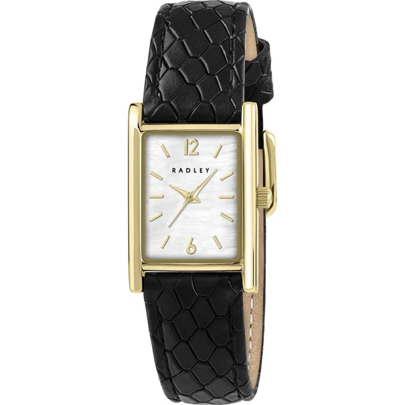 Image of Radley RY21896 Black Leather Strap Watch - W51536