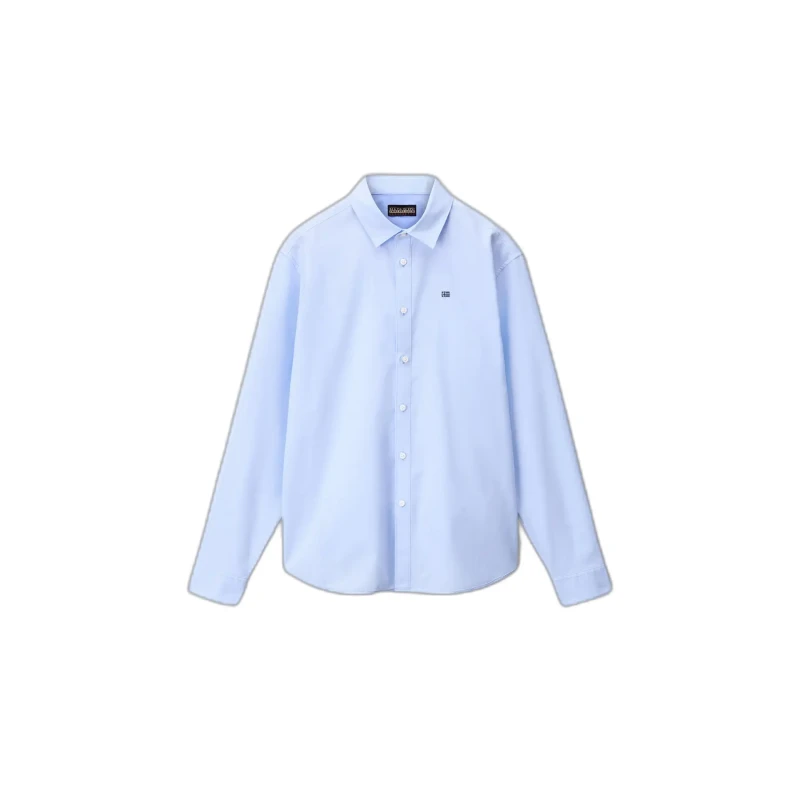 Image of Long sleeve shirt Napapijri Terra Bleu Male M