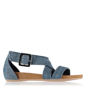 Image of Kangol Adele Sandals Ladies - Denim