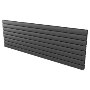 Image of Thames Duplex Horizontal Designer Radiator 595x1800 Anthracite