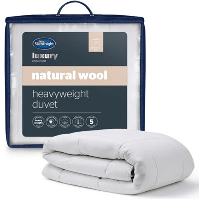 Image of Silentnight Heavyweight Wool Duvet - King