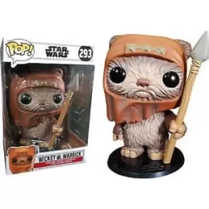 Image of Star Wars Wicket 10-Inch EXC Pop! Vinyl Figure