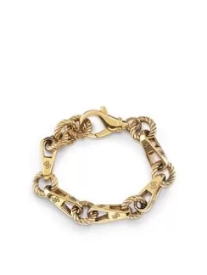Image of Guess Guess 4G Vintage Ladies Bracelet, Silver, Women