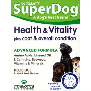 Image of Vitavet Superdog Health & Vitality Tablets - 30s