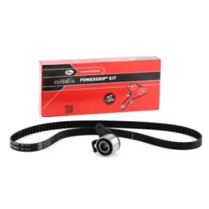 Image of GATES Timing belt kit K015020 Timing belt set,Cam belt kit VOLVO,940 Kombi (945),240 Kombi (P245),740 Kombi (745),240 (P242, P244),740 (744),940 (944)