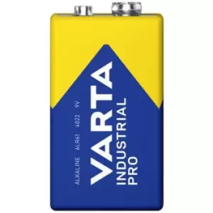 Image of Varta INDUSTRIAL PRO 9V Stk 9 V / PP3 battery Alkali-manganese 640 mAh 9 V