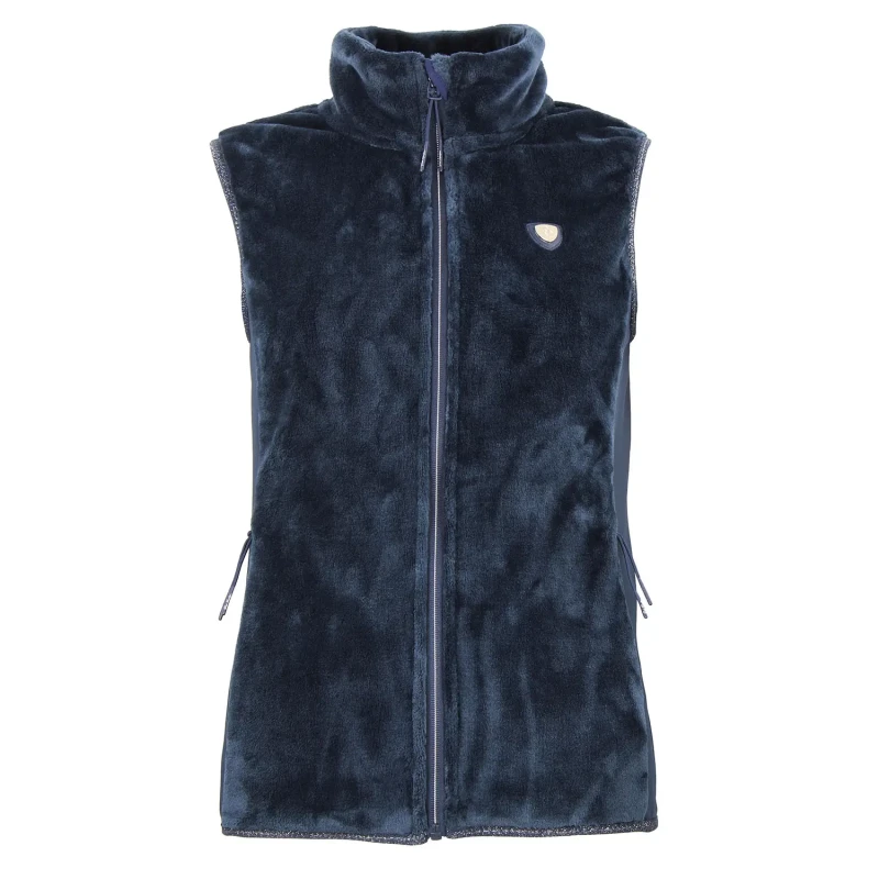 Image of Womens sleeveless fleece Peak Mountain Ajune Bleu Female M