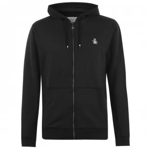 Image of Original Penguin Zip Hoodie - Black 010