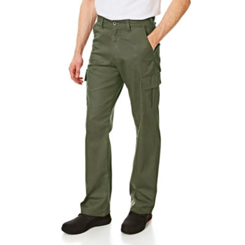 Image of Lee Cooper Workwear Lee Cooper Workwear Men Classic Cargo Trouser in Khaki Size: 34S Khaki 34S Male 5050217318448