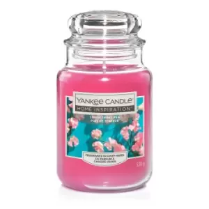 Image of Yankee Candle Home Inspiration Simply Sweet Pea Jar Candle