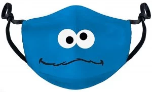 Image of Sesame Street Cookie Monster Mask blue black