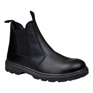 Image of SuperTouch Size 8 Dealer boots Leather Pull On Design with Safety