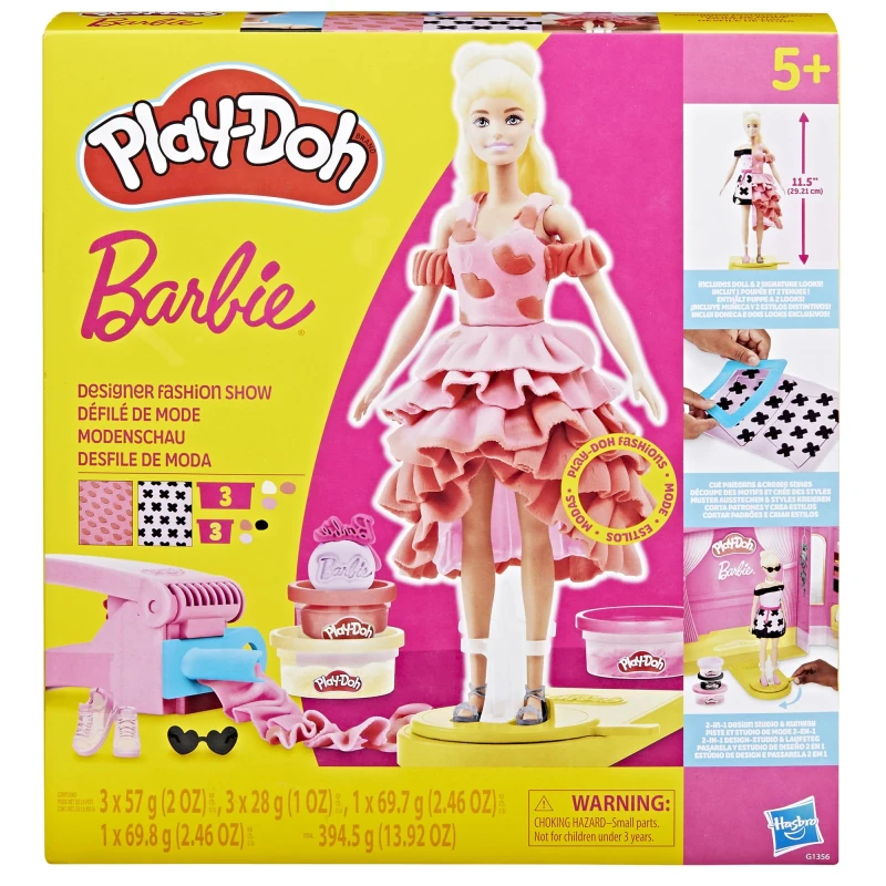 Image of Play-Doh Barbie Modenschau Spielset