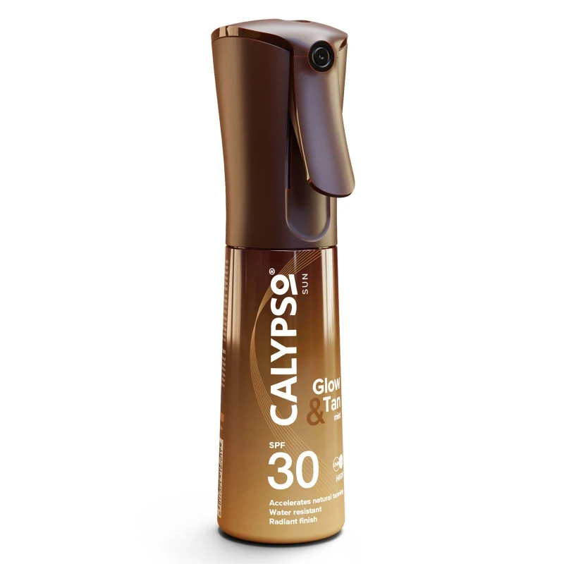 Image of Calypso Glow and Tan Mist SPF30 Sun Spray 100ml 100ml female SPF30