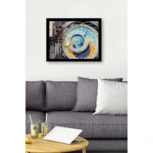 Image of SC0675 Multicolor Decorative Framed MDF Painting
