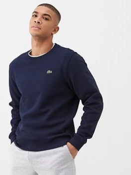 Image of Lacoste Sports Classic Sweatshirt - Navy, Size 8, Men