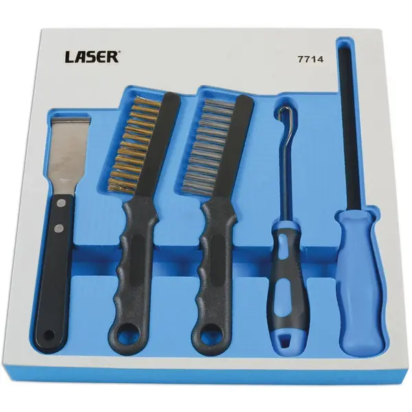 Image of LASER TOOLS Brake Component Cleaning & Inspection Kit 7714 - Laser Tools 5018341077143