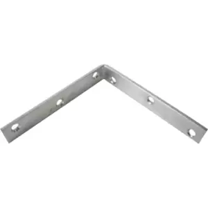 Image of Corner Brace Bright Zinc Plated - 100mm - Pack Of 4