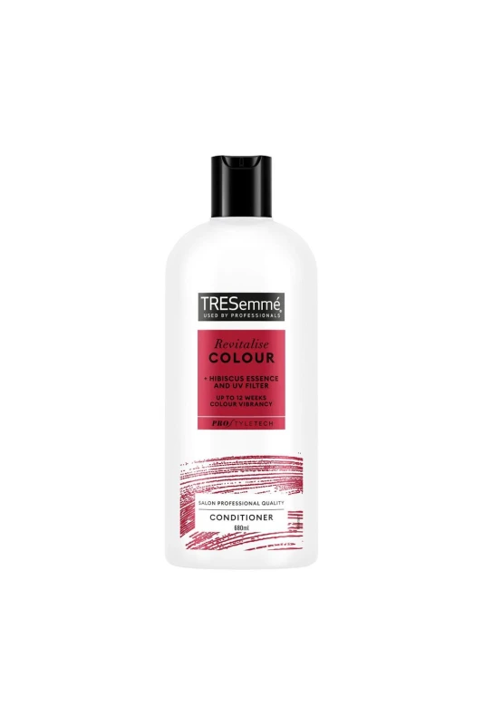 Image of Tresemme 'Conditioner' Revitalise Colour with Hibiscus Essence & UV Filter, 680ml White