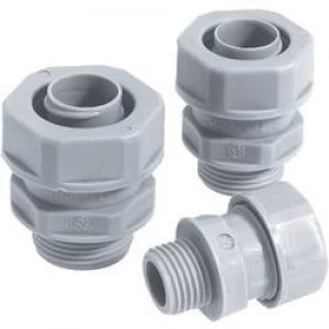 Image of LappKabel 55501330 SILVYN USK M 20x15 SILVYN Conduit Gland Straight PP sealing ring TPE Silver grey RAL 7001