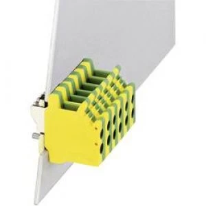 Image of Universal series terminal DFK 4 PE Phoenix Contact Green yellow