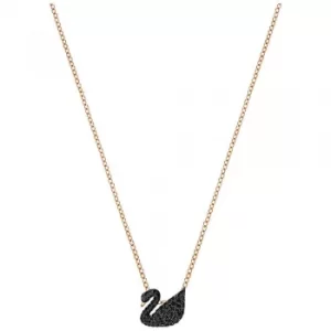 Image of Swarovski Iconic Swan Black Necklace 5204133