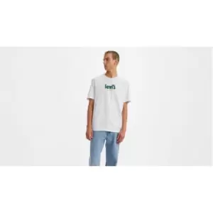 Image of Levis Ss Relaxed Fit Tee Holiday Pos - White