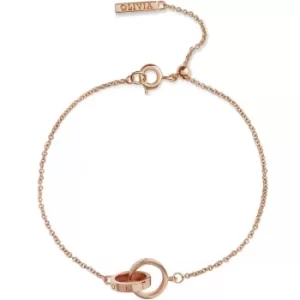 Image of Olivia Burton The Classics Rose Gold Tone Chain Bracelet OBJENB13B