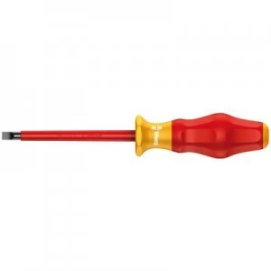 Image of Wera 1160 i VDE Slotted screwdriver Blade width 3.5mm Blade length 100 mm
