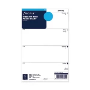 Image of Filofax Refill Week to View A5 2022 22-68522
