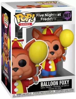 Image of Five Nights At Freddy's Security Breach - Balloon Foxy vinyl figurine no. 907 Funko Pop! multicolor