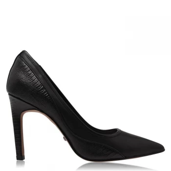 Image of Reiss Maddy Court Shoe - Black